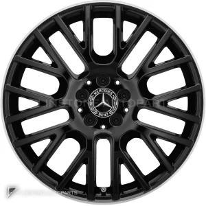 Genuine Wheels Mercedes-Benz 10 Y Spoke trim 19 inch model 167-19 Colour Gloss Black with High Sheen Rim Edge