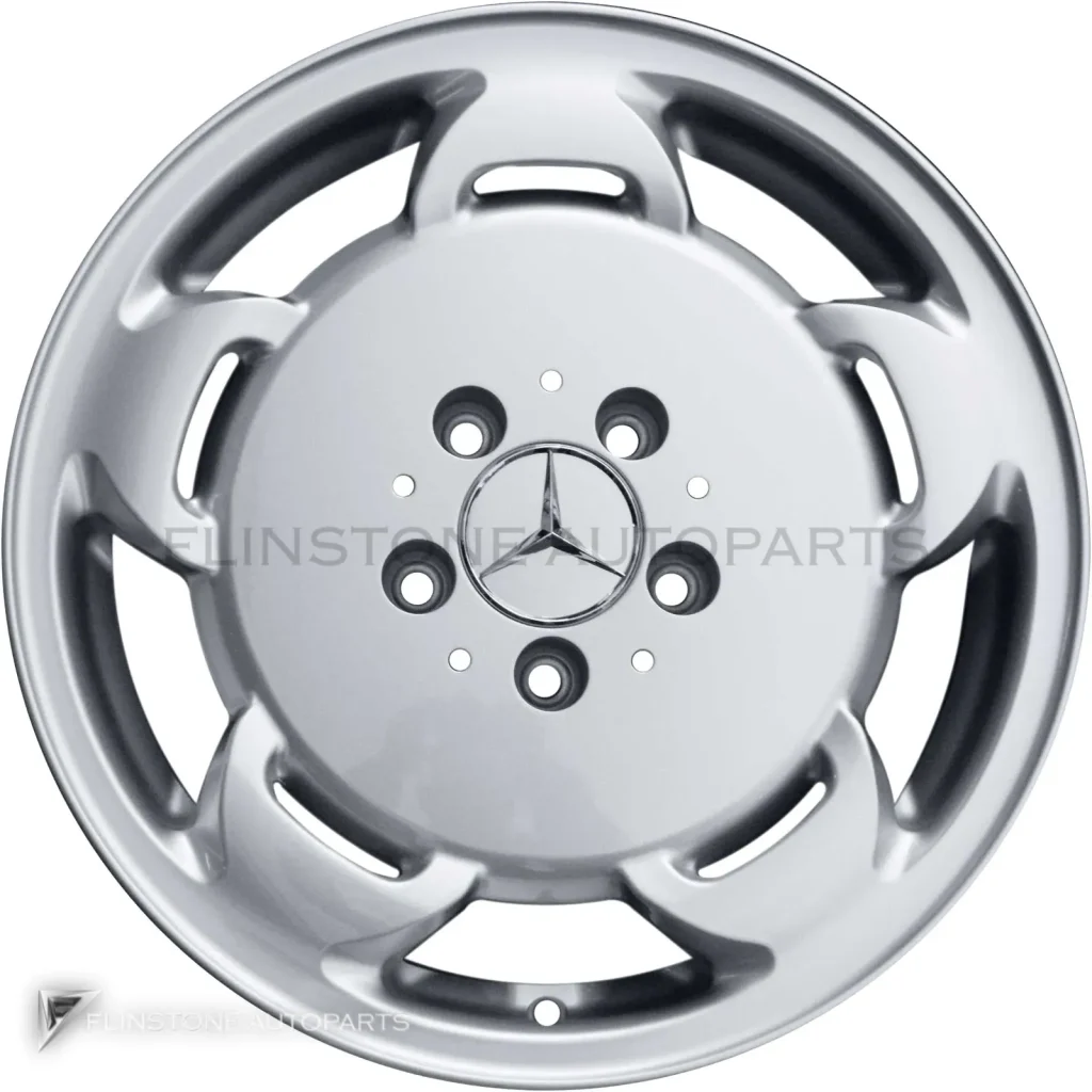 ล้อแท้นำเข้า Mercedes-Benz 112 ขอบ 16 นิ้ว รุ่น 210-16 สี Standard Silver