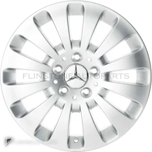 Genuine Wheels Mercedes-Benz 12 Spoke trim 16 inch model 204-16 Colour Titanium Silver