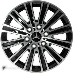 Genuine Wheels Mercedes-Benz 12 Spoke trim 17 inch model 907-17 Colour Gloss Black with High Sheen