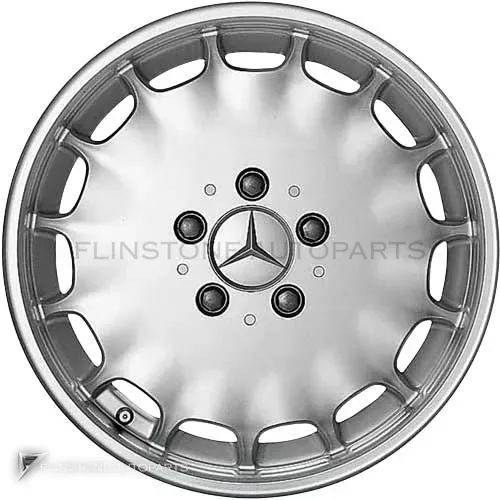 ล้อแท้นำเข้า Mercedes-Benz 15 Hole ขอบ 16 นิ้ว รุ่น 140-v2 สี Standard Silver