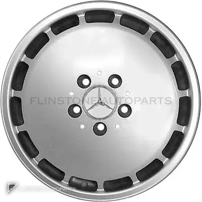 ล้อแท้นำเข้า Mercedes-Benz 15 Hole ขอบ 16 นิ้ว รุ่น 140-16 สี Standard Silver with High Sheen