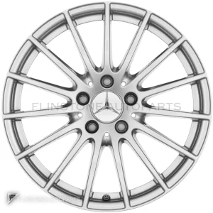 Genuine Wheels Mercedes-Benz 15 Spoke trim 17 inch model 222-17 Colour Vanadium Silver