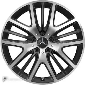 Genuine Wheels Mercedes-Benz 15 Spoke trim 19 inch model 257-19 Colour Gloss Back with High Sheen