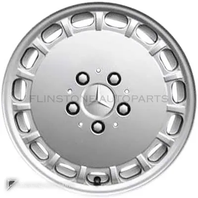 ล้อแท้นำเข้า Mercedes-Benz 15 Spoke ขอบ 15 นิ้ว รุ่น 202-15 สี Standard Silver