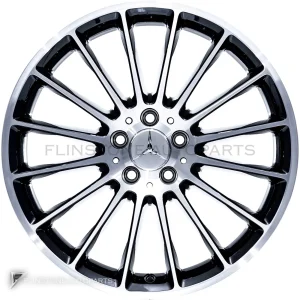 Genuine Wheels Mercedes-Benz 16 spoke trim 19 inch model 447-19 Colour Gloss Back with High Sheen