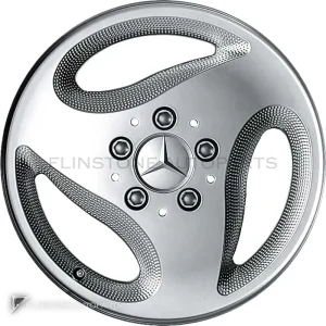 Genuine Wheels Mercedes-Benz 3 Hole trim 15 inch model 202-15 Colour Standard Silver