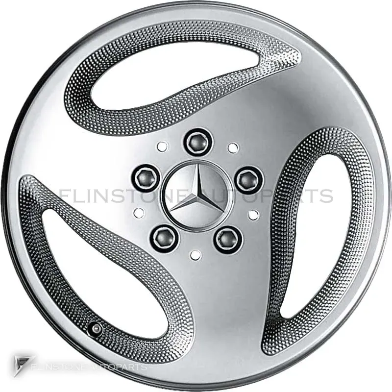 ล้อแท้นำเข้า Mercedes-Benz 3 Hole ขอบ 15 นิ้ว รุ่น 202-15 สี Standard Silver