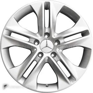 Genuine Wheels Mercedes-Benz 5 Double Spoke trim 17 inch model 203-17 Colour Titanium Silver