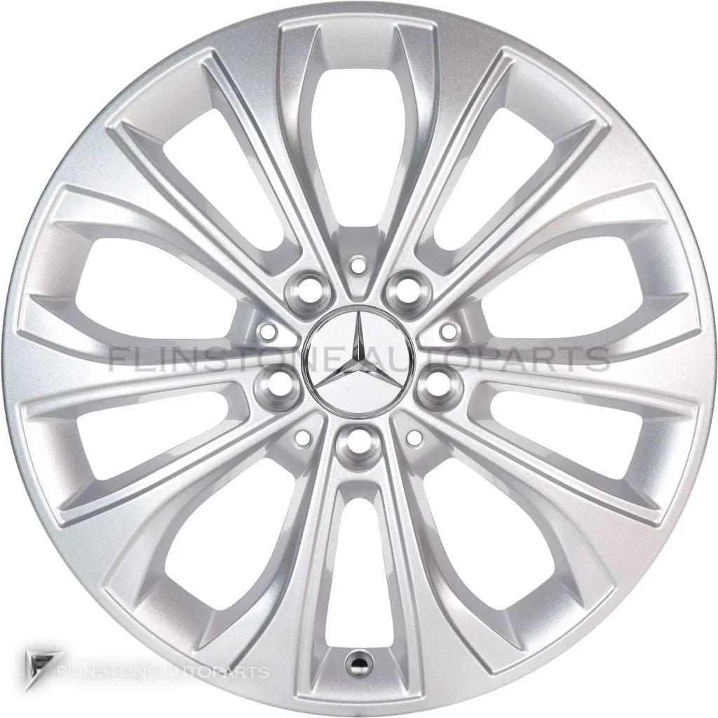 ล้อแท้นำเข้า Mercedes-Benz 5 Double Spoke ขอบ 17 นิ้ว รุ่น 205-17