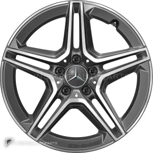 ล้อแท้นำเข้า Mercedes-Benz 5 Double Spoke ขอบ 18 นิ้ว รุ่น 213-18