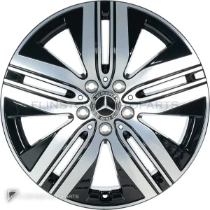 Genuine Wheels Mercedes-Benz 5 Double Spoke trim 18 inch model 243-18 Colour Gloss Back with High Sheen