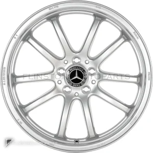 Genuine Wheels Mercedes-Benz 5 Double Spoke trim 19 inch model 295-19 Colour Vanadium Silver