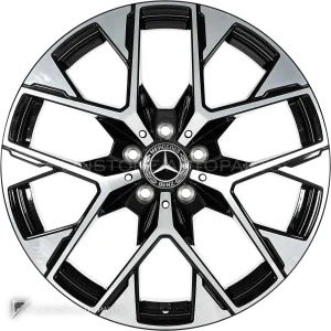 Genuine Wheels Mercedes-Benz 5 Double Spoke trim 19 inch model 254-19 Colour Gloss Back with High Sheen