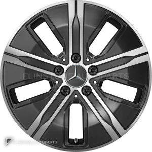Genuine Wheels Mercedes-Benz 5 Hole trim 17 inch model 177-17 Colour Gloss Back with High Sheen