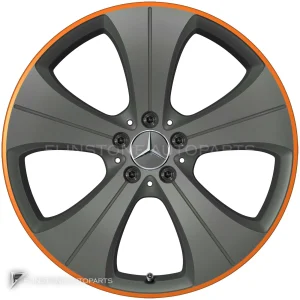 ล้อแท้นำเข้า Mercedes-Benz 5 Hole ขอบ 20 นิ้ว รุ่น 247-20