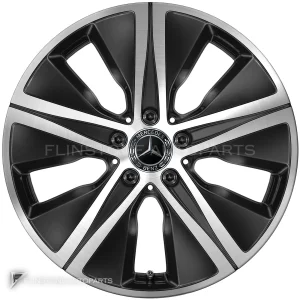 Genuine Wheels Mercedes-Benz 5 Hole trim 18 inch model 167-18 Colour Gloss Black with High Sheen