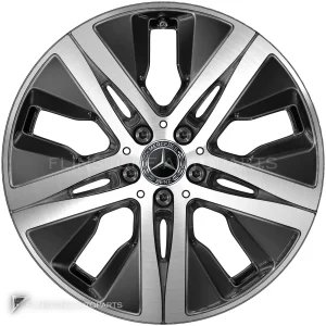 Genuine Wheels Mercedes-Benz 5 Hole trim 19 inch model 167-19 Colour Gloss Black with High Sheen