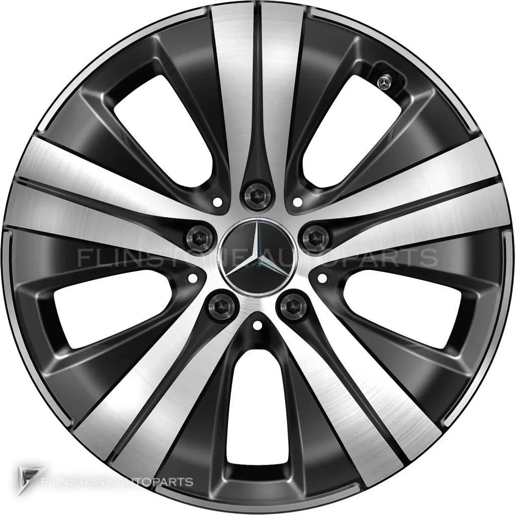 ล้อแท้นำเข้า Mercedes-Benz 5 Spoke Aero ขอบ 17 นิ้ว รุ่น 206-17