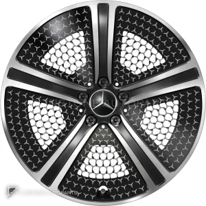Genuine Wheels Mercedes-Benz 5 Spoke Aero trim 20 inch model 295-20 Colour Gloss Back with High Sheen
