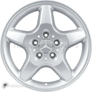 Genuine Wheels Mercedes-Benz 5 Spoke trim 16 inch model 163-16 Colour Standard Silver