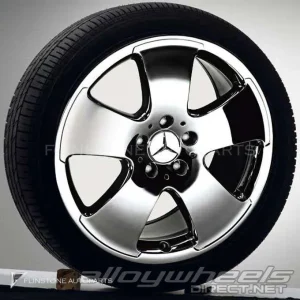 ล้อแท้นำเข้า Mercedes-Benz 5 Spoke ขอบ 18 นิ้ว รุ่น 221-18