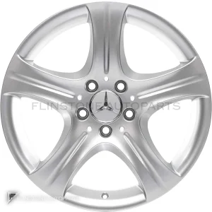 Genuine Wheels Mercedes-Benz 5 Spoke trim 17 inch model 207-17 Colour Vanadium Silver
