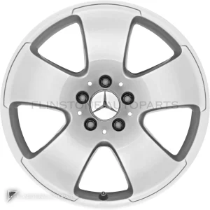 Genuine Wheels Mercedes-Benz 5 Spoke trim 17 inch model 221-17 Colour Titanium Silver