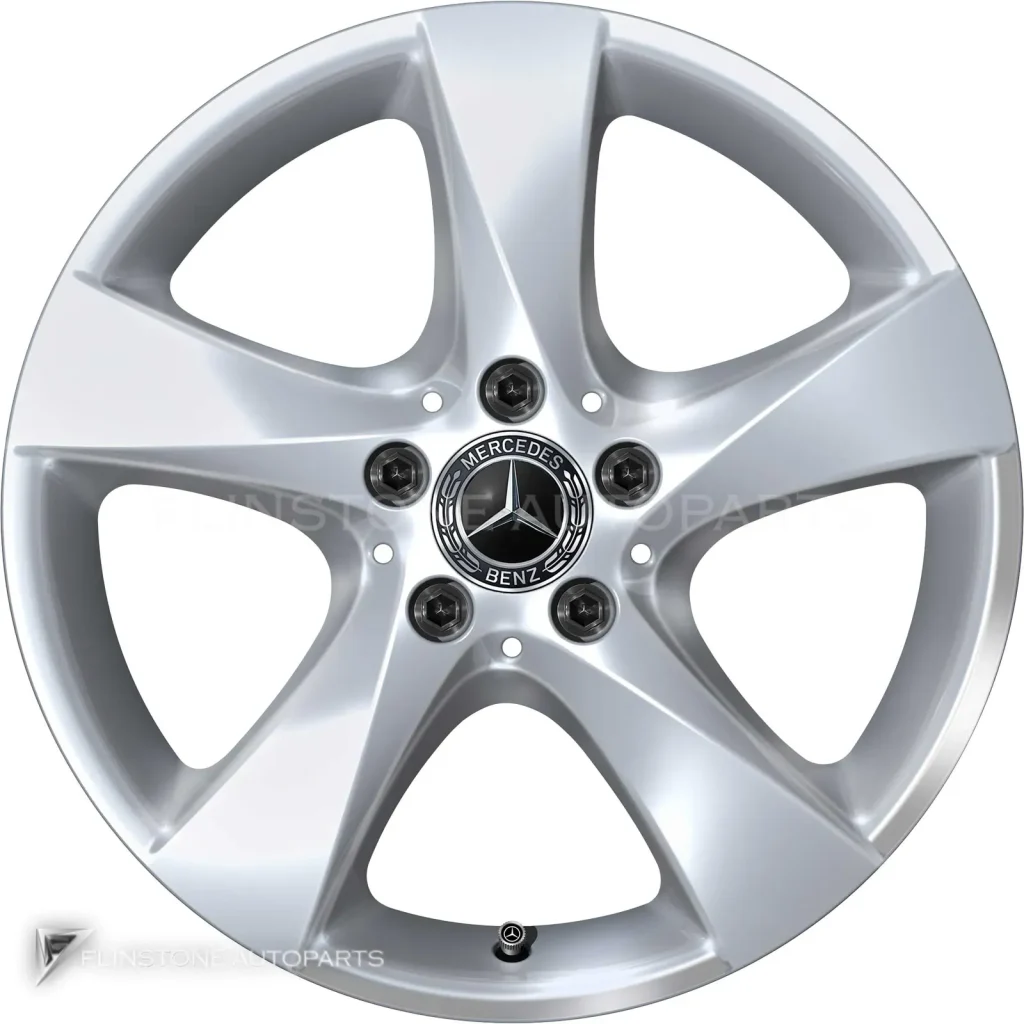 ล้อแท้นำเข้า Mercedes-Benz 5 Spoke ขอบ 17 นิ้ว รุ่น 447-17