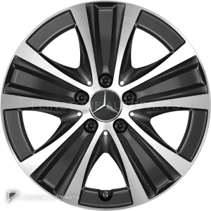ล้อแท้นำเข้า Mercedes-Benz 5 Spoke ขอบ 17 นิ้ว รุ่น 213-17