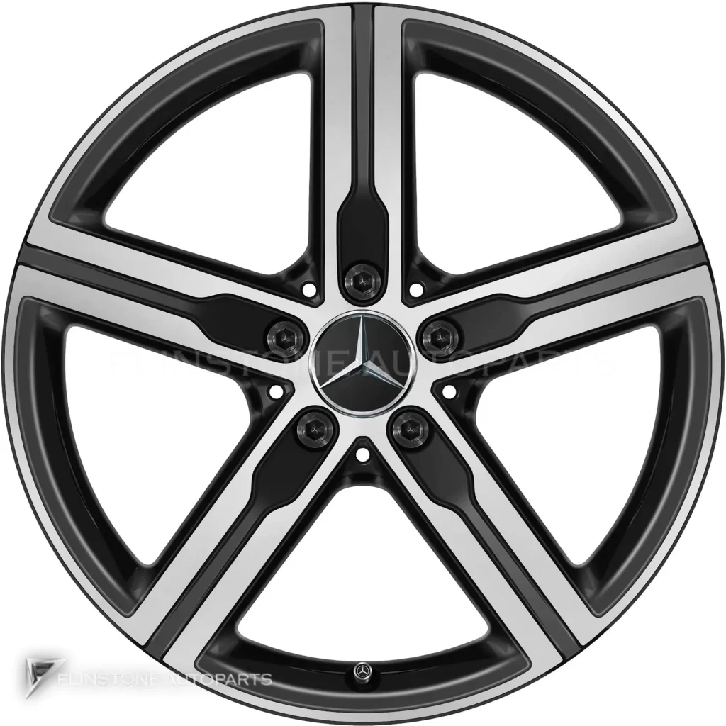 ล้อแท้นำเข้า Mercedes-Benz 5 Spoke ขอบ 18 นิ้ว รุ่น 177-18