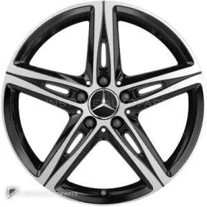 ล้อแท้นำเข้า Mercedes-Benz 5 Spoke ขอบ 18 นิ้ว รุ่น 177-18