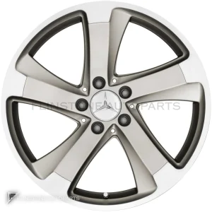 ล้อแท้ Mercedes-Benz 5 Spoke ขอบ 18 นิ้ว รุ่น 231-18 สี Satin Silver