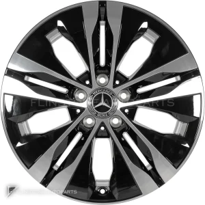ล้อแท้ Mercedes-Benz 5 Spoke ขอบ 18 นิ้ว รุ่น 206-18 สี Gloss Back with High Sheen