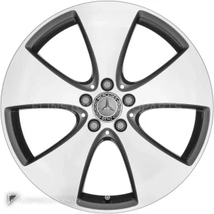 ล้อแท้ Mercedes-Benz 5 Spoke ขอบ 19 นิ้ว รุ่น 213-19 สี Tremolite Metallic with High Sheen