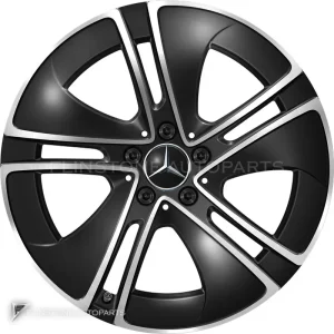 ล้อแท้ Mercedes-Benz 5 Spoke ขอบ 19 นิ้ว รุ่น 236-19 สี Gloss Back with High Sheen