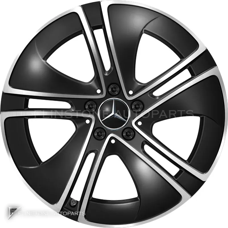 ล้อแท้นำเข้า Mercedes-Benz 5 Spoke ขอบ 19 นิ้ว รุ่น 236-19 สี Gloss Back with High Sheen