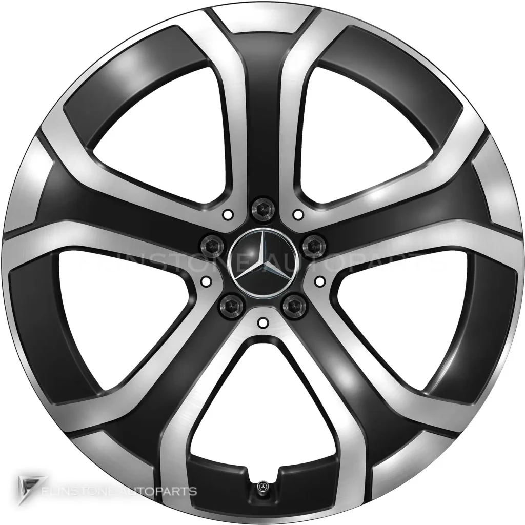 ล้อแท้นำเข้า Mercedes-Benz 5 Spoke ขอบ 20 นิ้ว รุ่น 254-20 สี Gloss Back with High Sheen