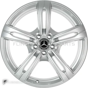 Genuine Wheels Mercedes-Benz 5 Spoke trim 20 inch model 296-20 Colour Vanadium Silver