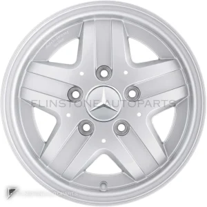 Genuine Wheels Mercedes-Benz 5 Spoke trim 15 inch model 460-15 Colour Standard Silver