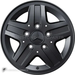 Genuine Wheels Mercedes-Benz 5 Spoke trim 15 inch model 463-15 Colour Standard Silver