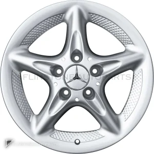 Genuine Wheels Mercedes-Benz 5 Spoke trim 16 inch model 210-16 Colour Standard Silver