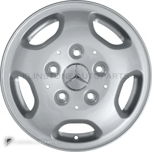 Genuine Wheels Mercedes-Benz 5 Spoke trim 15 inch model 903-15 Colour Standard Silver