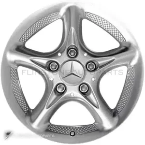 Genuine Wheels Mercedes-Benz 5 Spoke trim 15 inch model 202-15 Colour Standard Silver