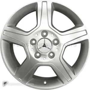Genuine Wheels Mercedes-Benz 5 Spoke trim 16 inch model 168-16 Colour Titanium Silver