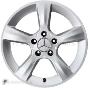 Genuine Wheels Mercedes-Benz 5 Spoke trim 16 inch model 203-16 Colour Titanium Silver
