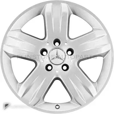ล้อแท้นำเข้า Mercedes-Benz 5 Spoke ขอบ 17 นิ้ว รุ่น 163-17 สี Titanium Silver