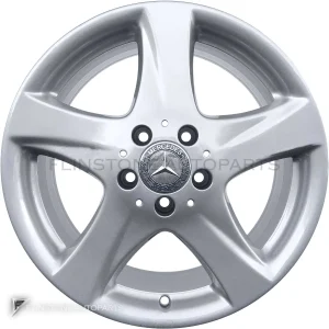 Genuine Wheels Mercedes-Benz 5 Spoke trim 17 inch model 220-17 Colour Sterling Silver