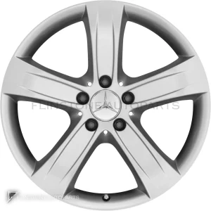 Genuine Wheels Mercedes-Benz 5 Spoke trim 18 inch model 230-18 Colour Titanium Silver