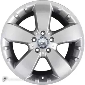 Genuine Wheels Mercedes-Benz 5 Spoke Wing Design trim 18 inch model 164-18 Colour Titanium Silver